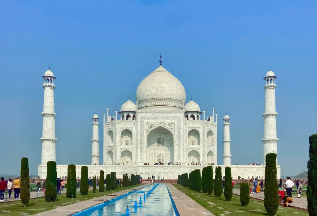 The Taj Mahal in Agra, Uttar Pradesh