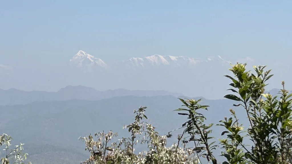 monsoon motorcycle ride in Ranikhet